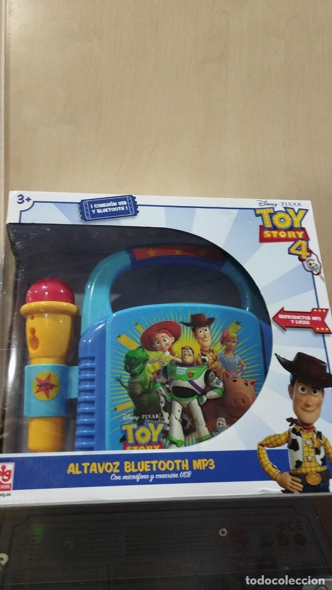 Coleccionismo: Toystory 4- Reproductor MP3 Toy Story con Micro Y Bluetooth, Multicolor (Claudio Reig 5516)