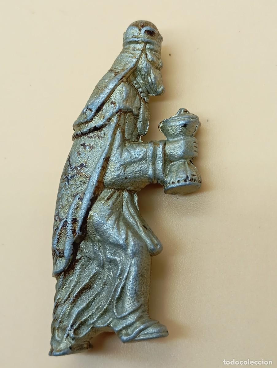 Coleccionismo: FIGURA DE METAL, BELEN - Foto 2