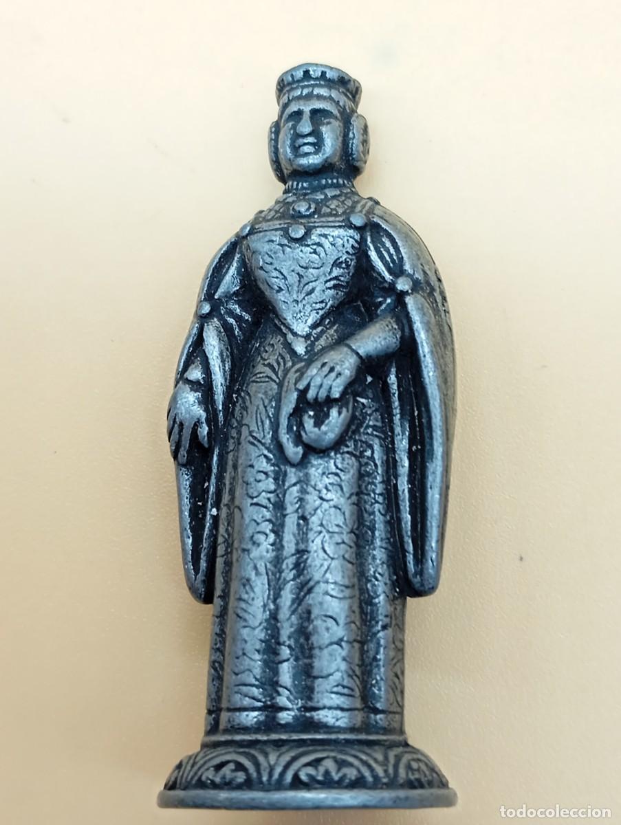 Coleccionismo: FIGURA DE METAL, AJEDREZ - Foto 1