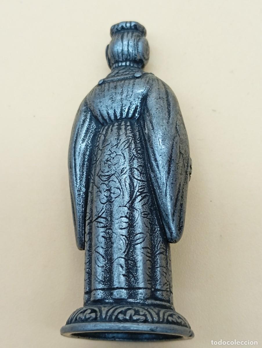 Coleccionismo: FIGURA DE METAL, AJEDREZ - Foto 2