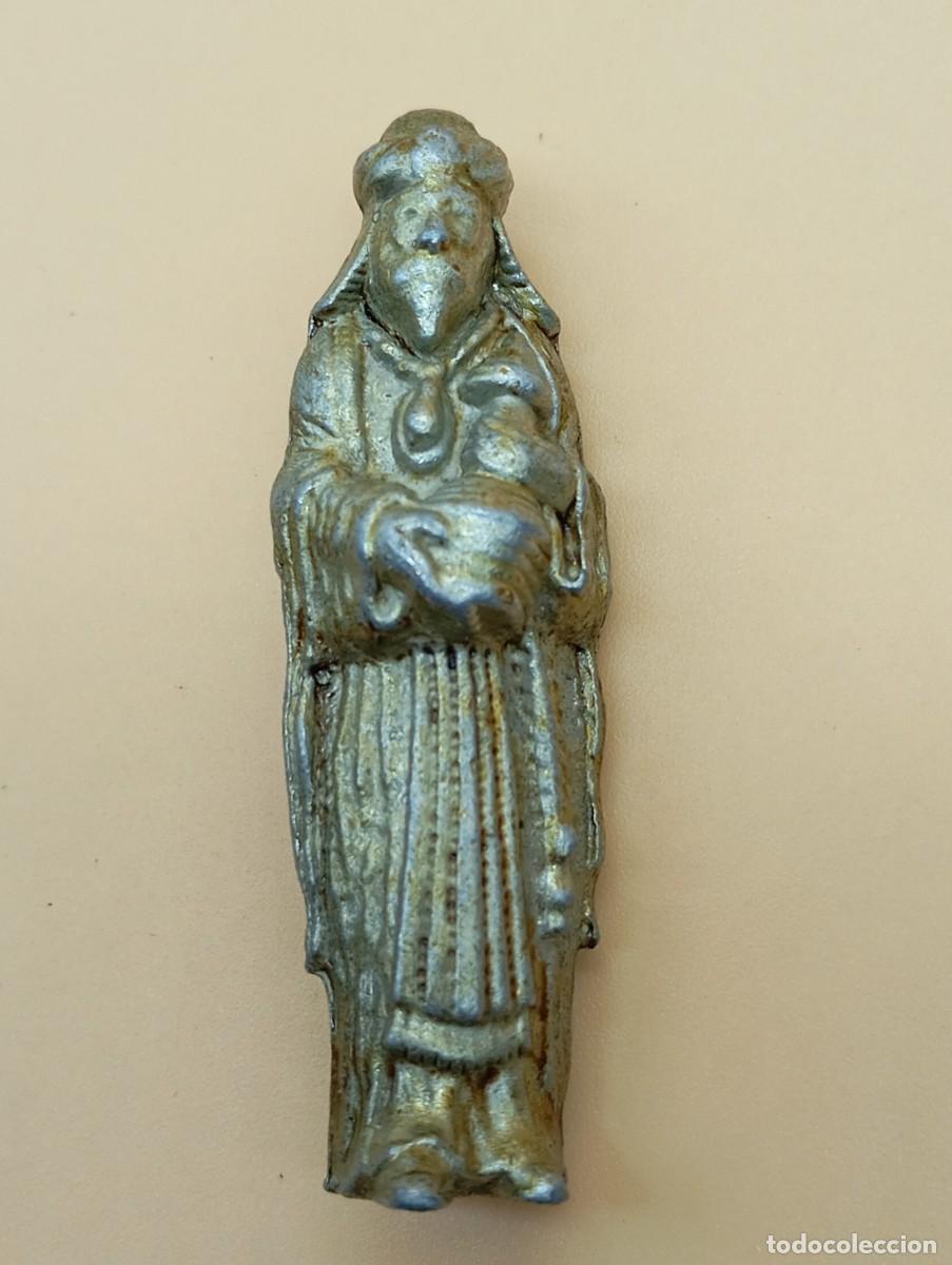 Coleccionismo: FIGURA DE METAL, BELEN - Foto 1