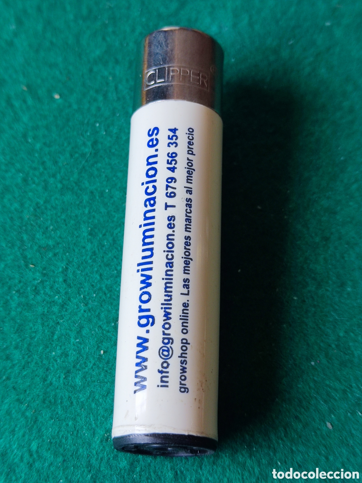 Coleccionismo: Mechero Clipper growiluminacion - Foto 1