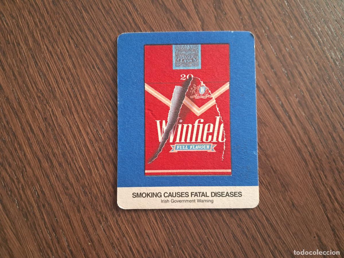 Coleccionismo: posavasos de publicidad, tabaco, Winfield - Foto 1
