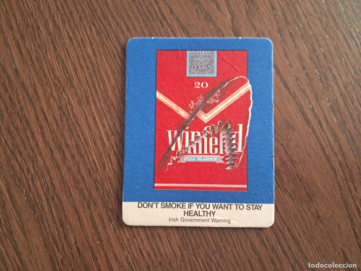 Coleccionismo: posavasos de publicidad, tabaco, Winfield - Foto 2