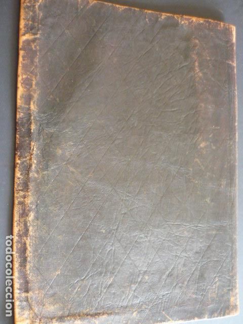 Coleccionismo: FUNDA PARA LIBROS EN PIEL REPUJADA 24 X 34 CM - Foto 3