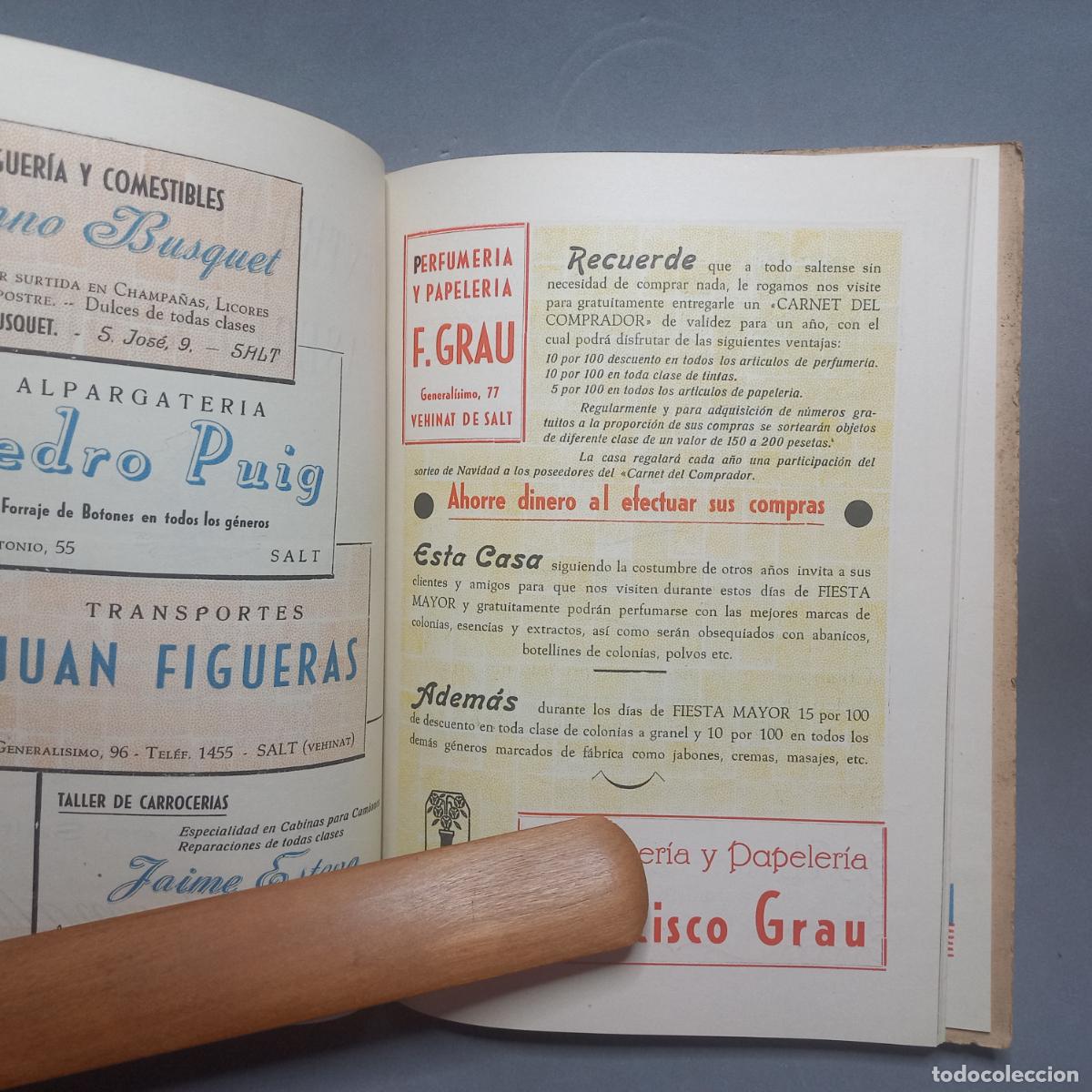 Coleccionismo: Programa de Fiesta Mayor de Salt (Girona). A&ntilde;o 1948 - Foto 10