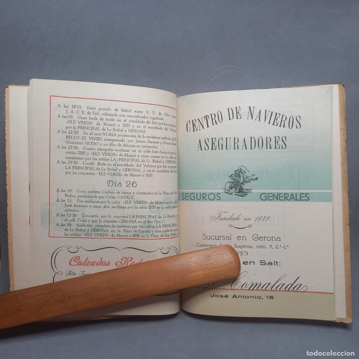 Coleccionismo: Programa de Fiesta Mayor de Salt (Girona). A&ntilde;o 1948 - Foto 12