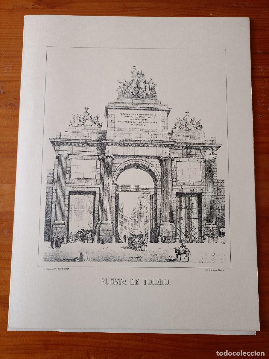 Coleccionismo: LAMINA DE LA PUERTA DE TOLEDO DE MADRID PARA ENMARCAR O COLECCIONAR