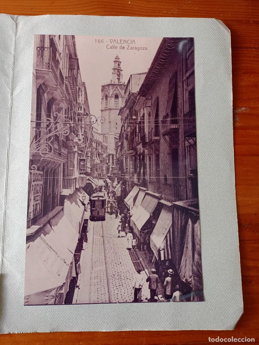 Coleccionismo: CALLE DE ZARAGOZA DE VALENCIA HACIA 1900 LAMINA PARA ENMARCAR O COLECCIONAR
