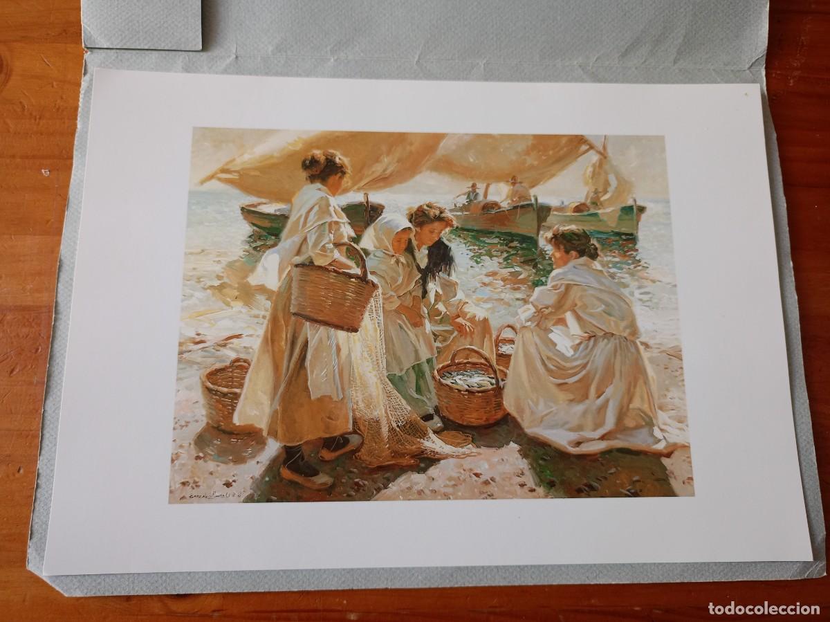 Coleccionismo: REPRODUCCIONES A COLOR DE CUADROS DE SOROLLA (4 UNIDADES)