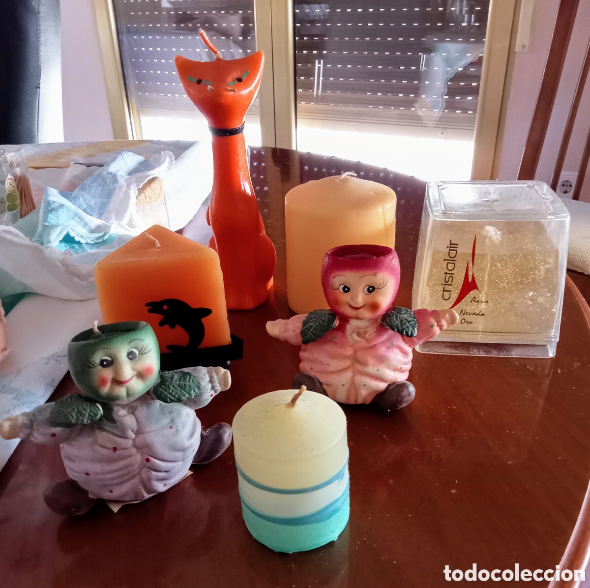 Coleccionismo: 7 velas diferentes para coleccion. - Foto 6
