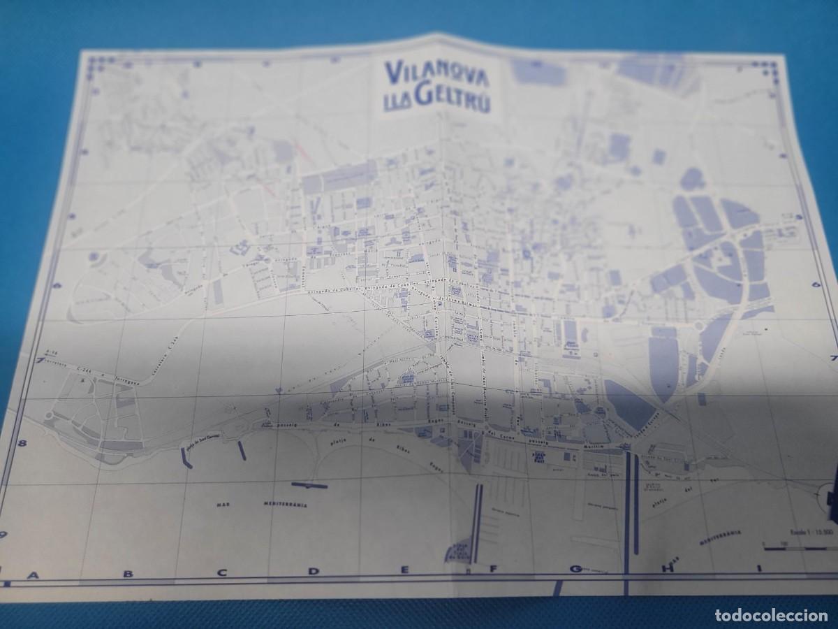 Coleccionismo: PLANO DE VILANOVA I LA GELTR&Uacute; - Foto 1
