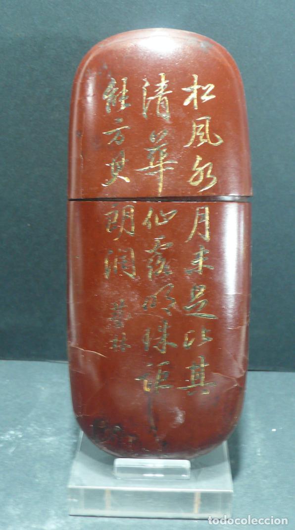 Coleccionismo: ESTUCHE JAPONES DECORADO - Foto 2