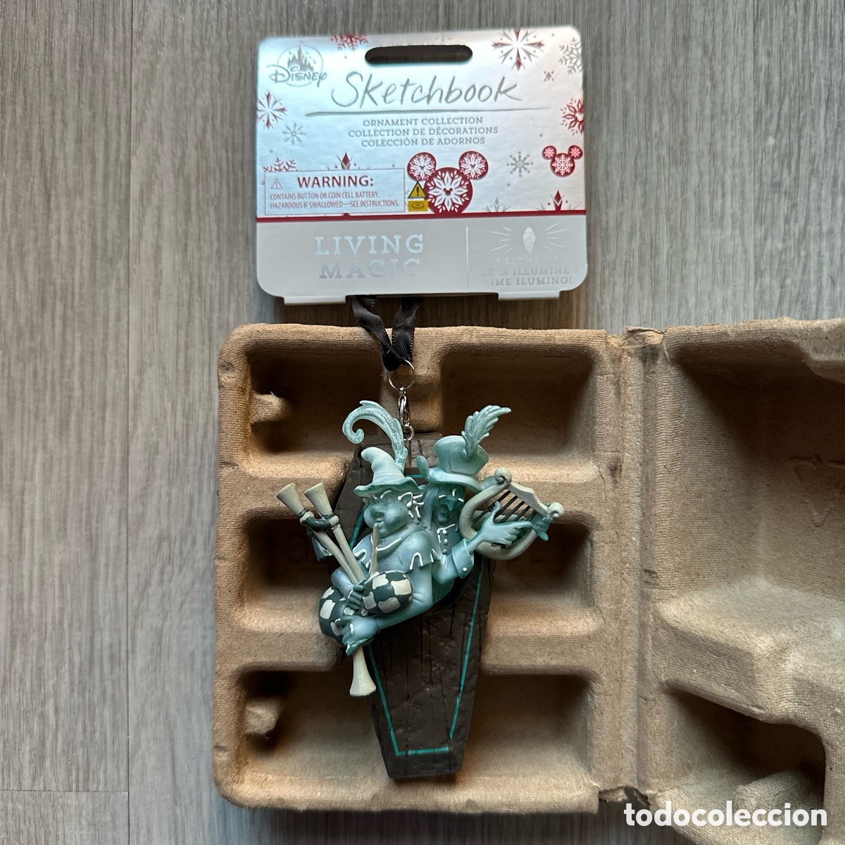 Coleccionismo: Adorno colgante fantasma, La mansi&oacute;n encantada, Disney Parks.