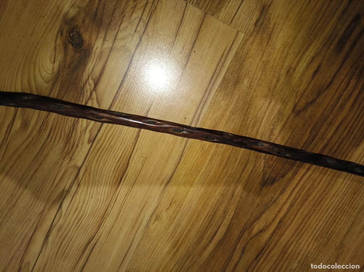 Coleccionismo: FUSTA PARA GANADO CABALLOS MADERA - Foto 2