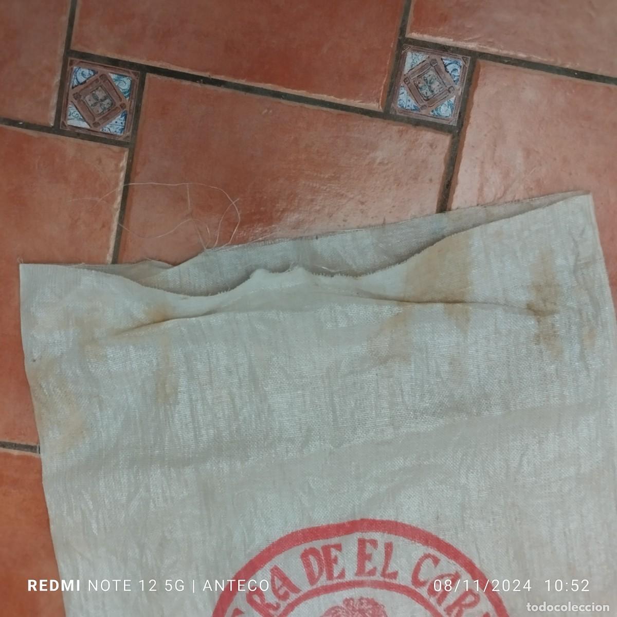 Coleccionismo: SACO DE RAFIA DE AZUCARERA EL CARPIO S.A. - Foto 3