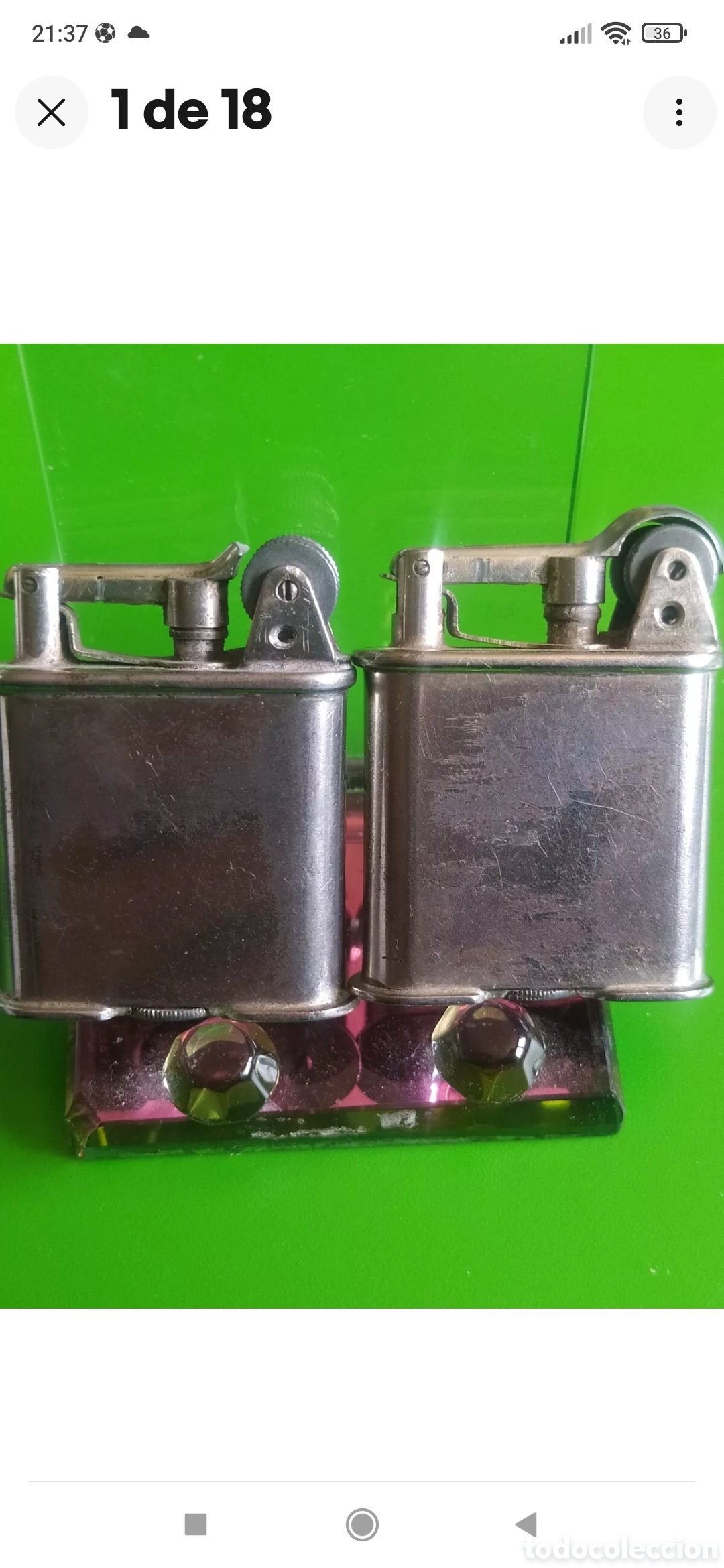 Coleccionismo: MECHERO DE GASOLINA - Foto 7