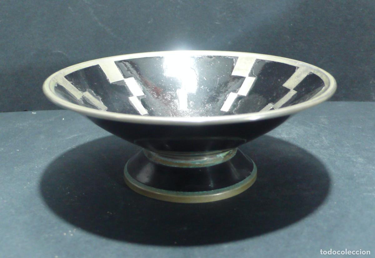 Coleccionismo: PEQUE&Ntilde;O PLATO METALICO - Foto 4