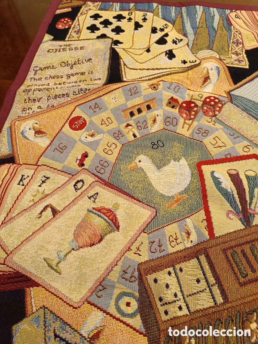 Coleccionismo: Tapete para juegos de mesa - Foto 2