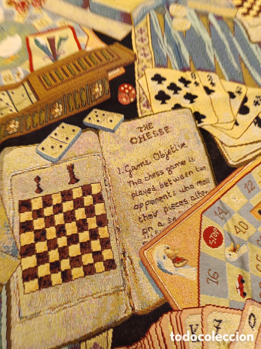 Coleccionismo: Tapete para juegos de mesa - Foto 11