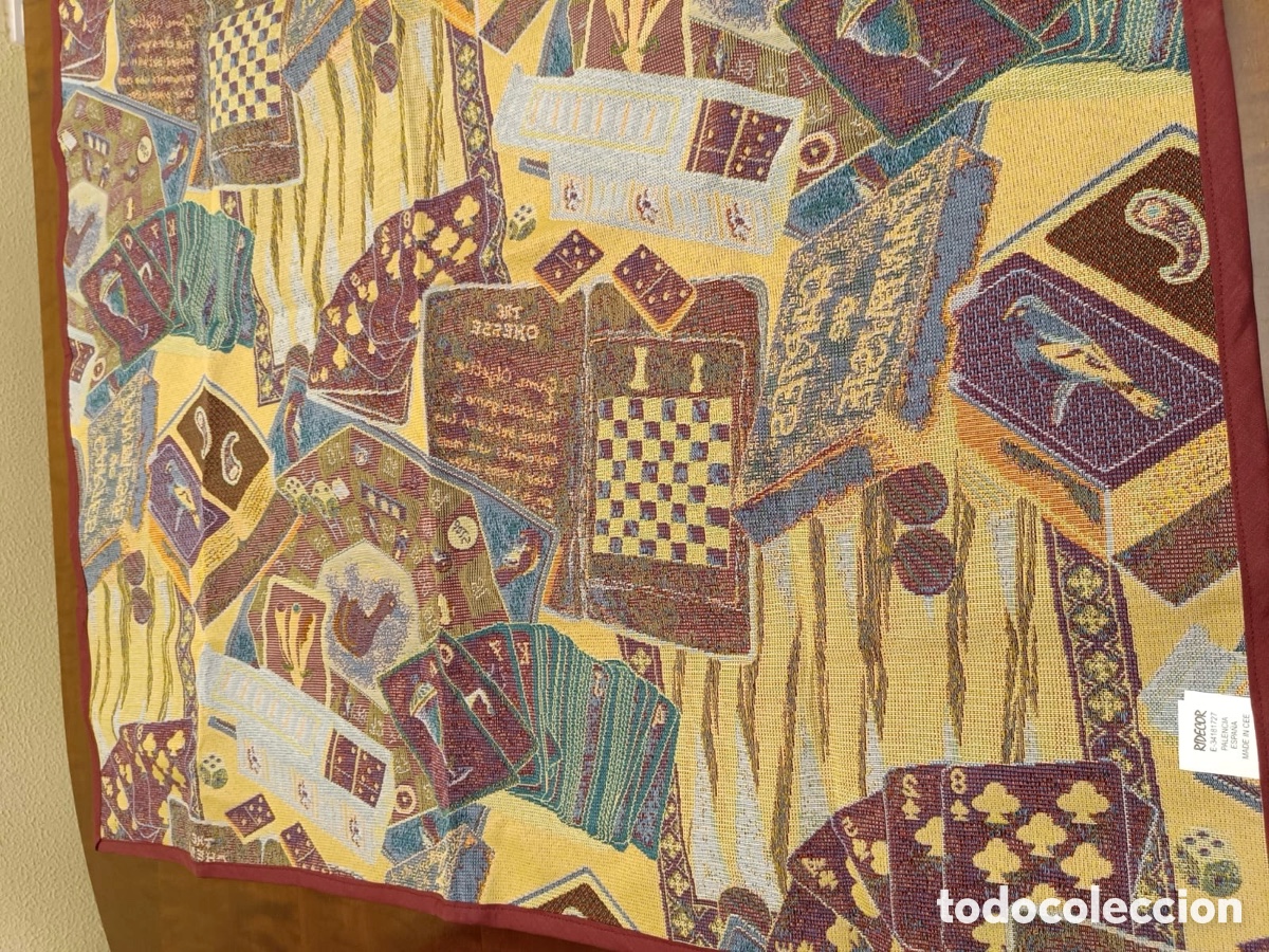 Coleccionismo: Tapete para juegos de mesa - Foto 12