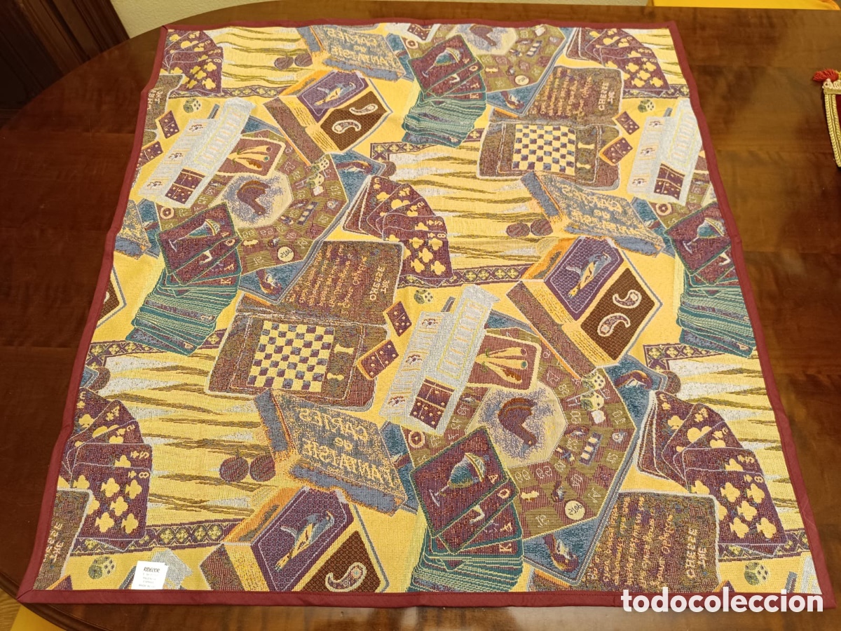 Coleccionismo: Tapete para juegos de mesa - Foto 13