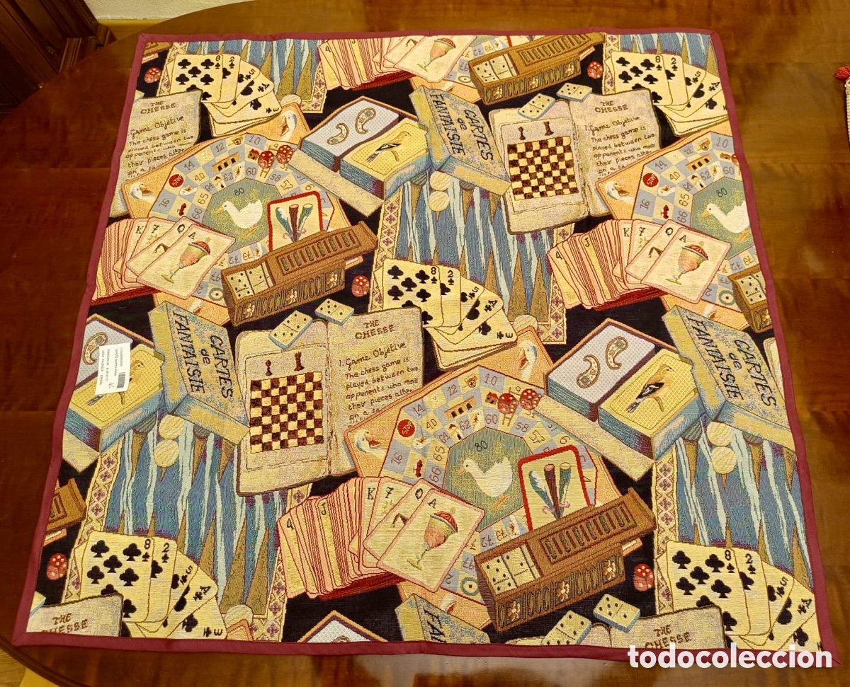 Coleccionismo: Tapete para juegos de mesa - Foto 1