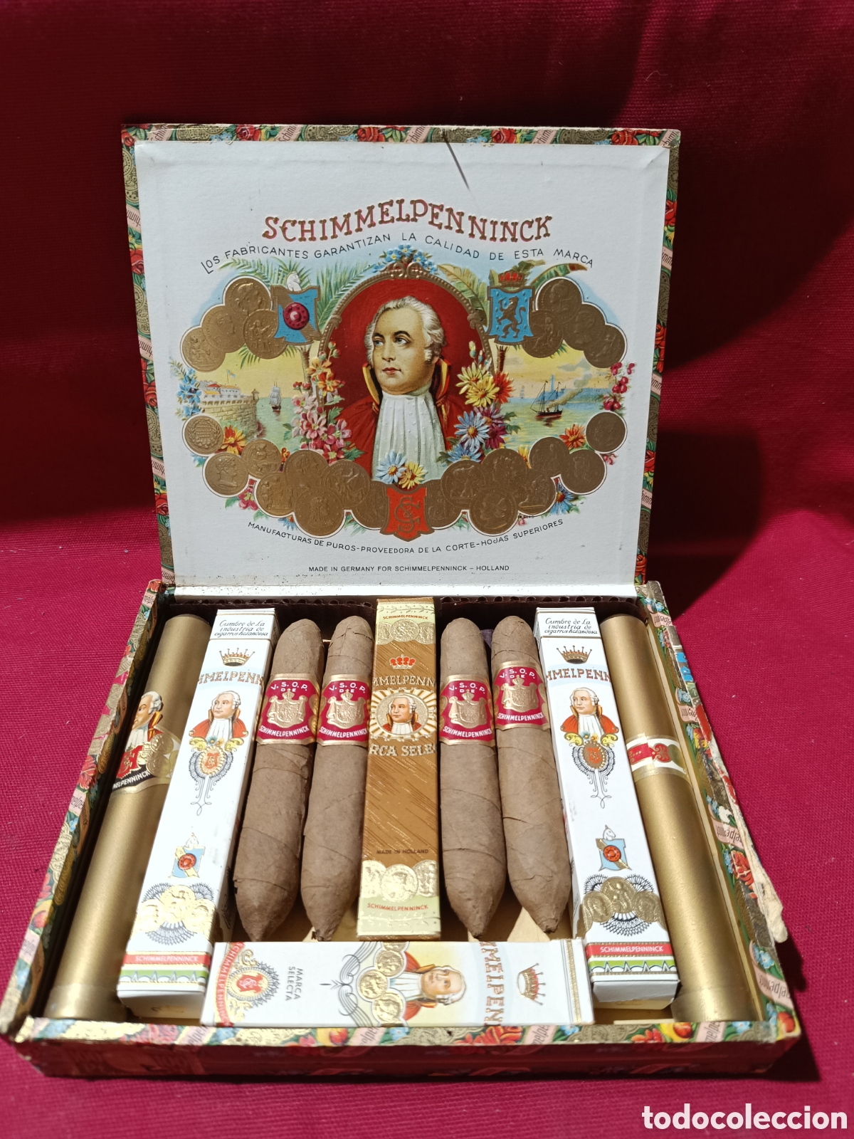 Coleccionismo: Caja colecci&oacute;n variada puros SCHIMMELPENNINCK MARCA SELECTA HONESTA