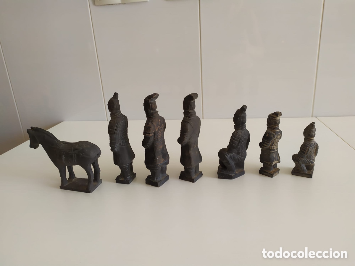 Coleccionismo: 7 figuras guerreros de Xian - Foto 3