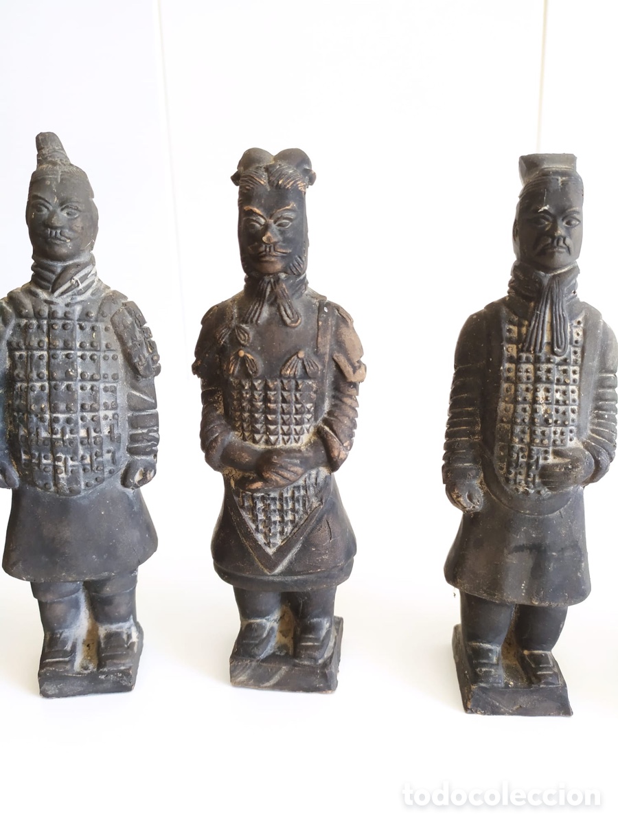 Coleccionismo: 7 figuras guerreros de Xian - Foto 6