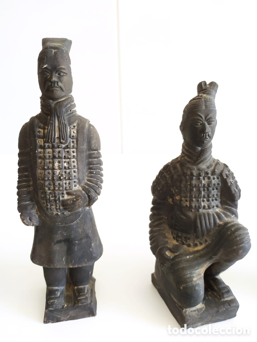 Coleccionismo: 7 figuras guerreros de Xian - Foto 7