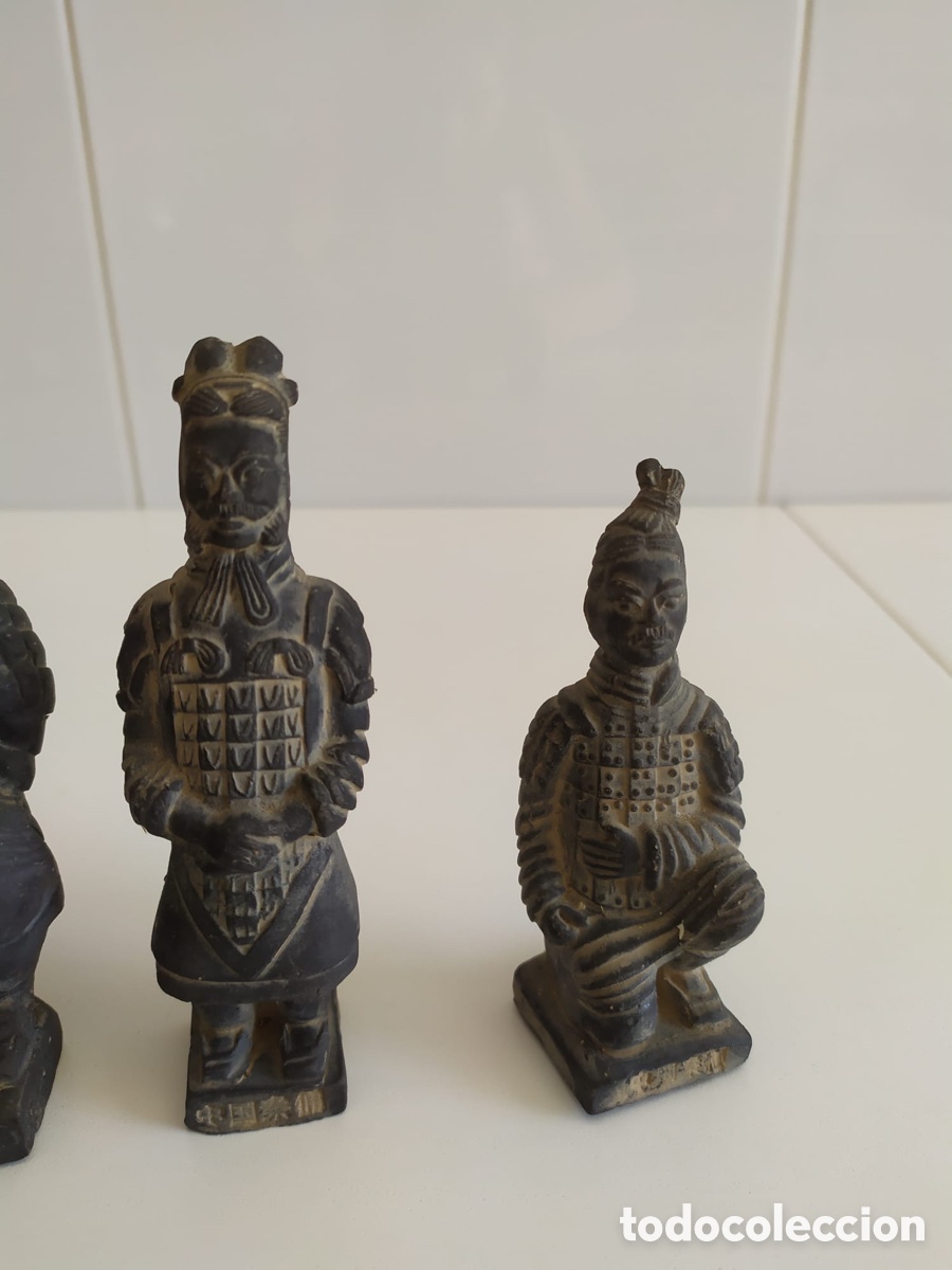 Coleccionismo: 7 figuras guerreros de Xian - Foto 8
