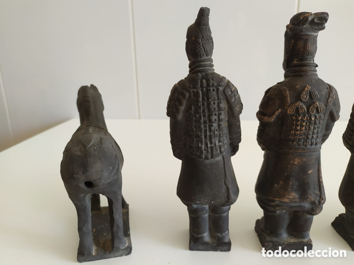 Coleccionismo: 7 figuras guerreros de Xian - Foto 9