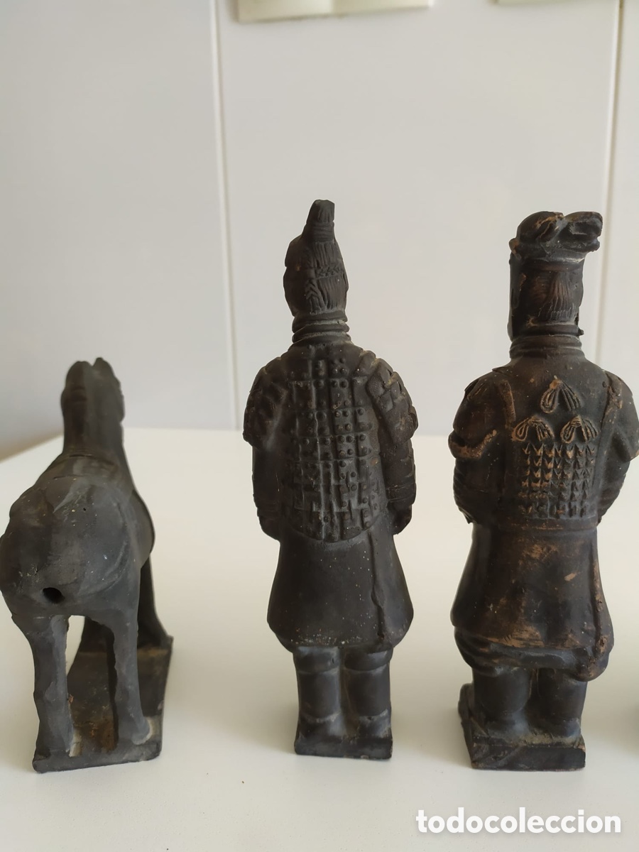 Coleccionismo: 7 figuras guerreros de Xian - Foto 10