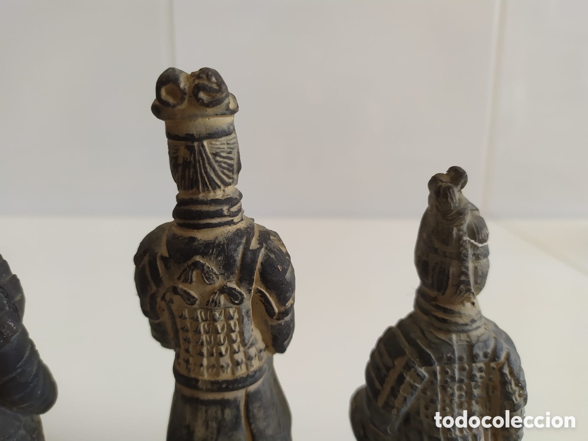 Coleccionismo: 7 figuras guerreros de Xian - Foto 12