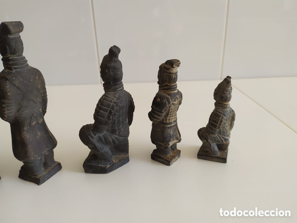Coleccionismo: 7 figuras guerreros de Xian - Foto 15