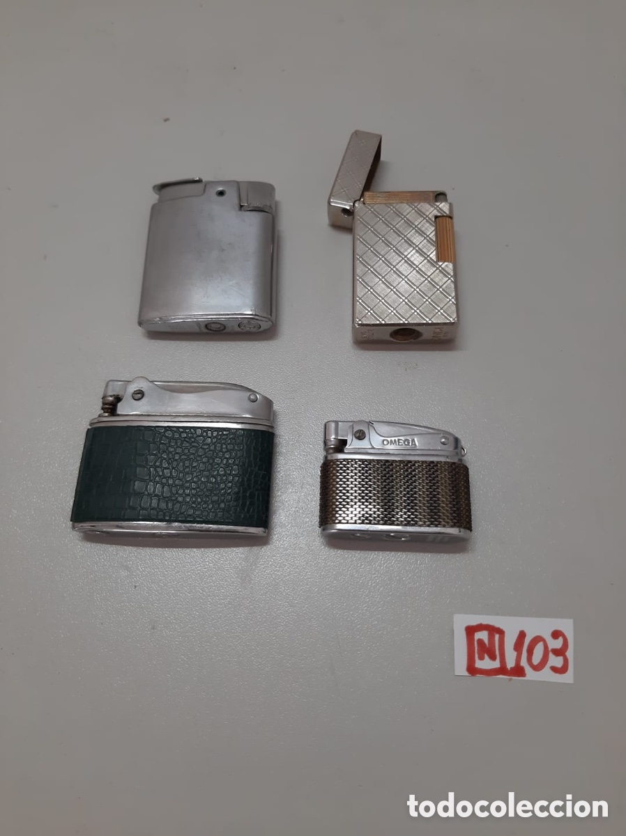 Coleccionismo: Lote de mecheros antiguos - Foto 1