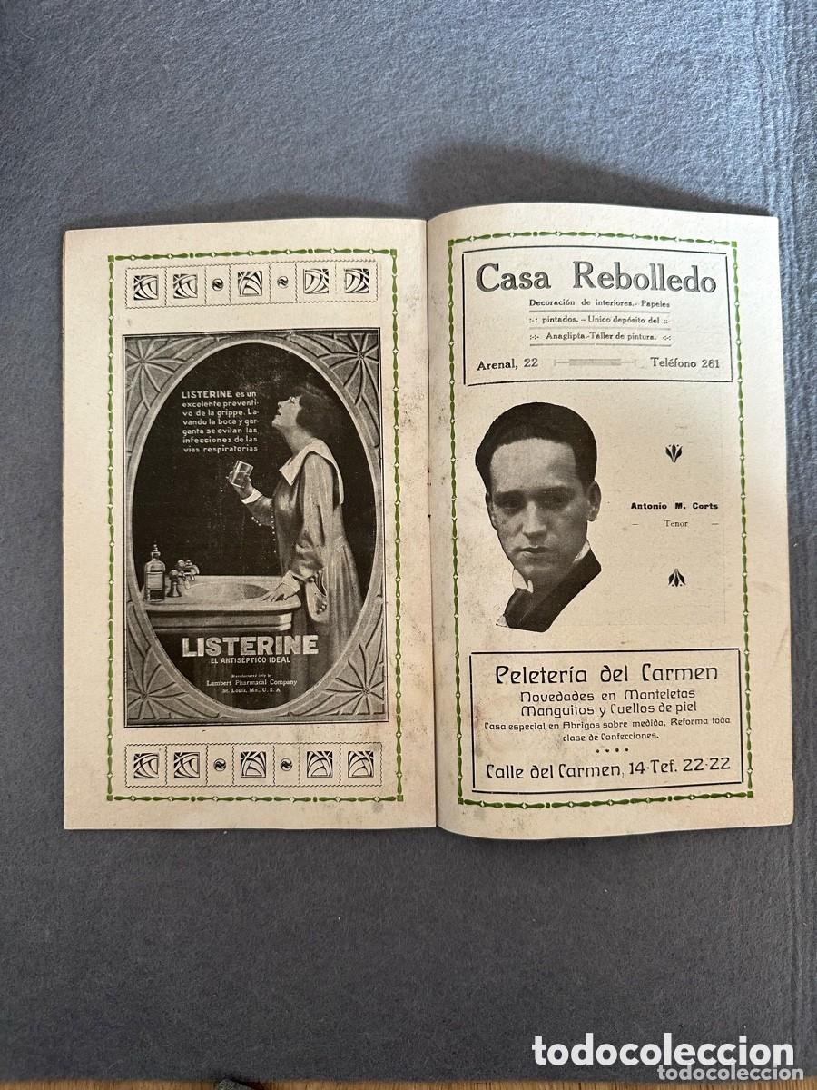 Coleccionismo: PROGRAMA TEATRO REAL DE MADRID DE 1919 - Foto 2