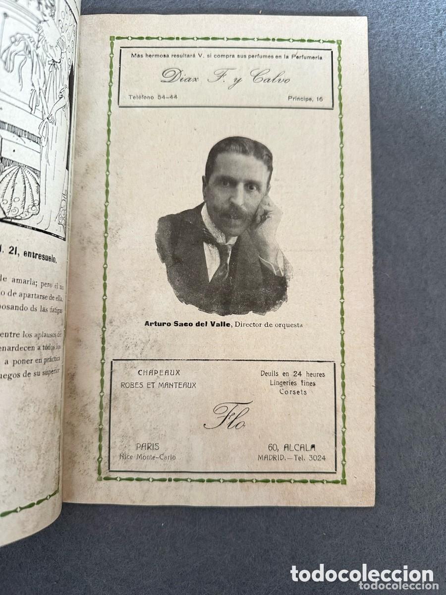 Coleccionismo: PROGRAMA TEATRO REAL DE MADRID DE 1919 - Foto 3