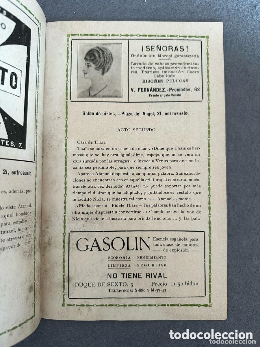 Coleccionismo: PROGRAMA TEATRO REAL DE MADRID DE 1919 - Foto 5