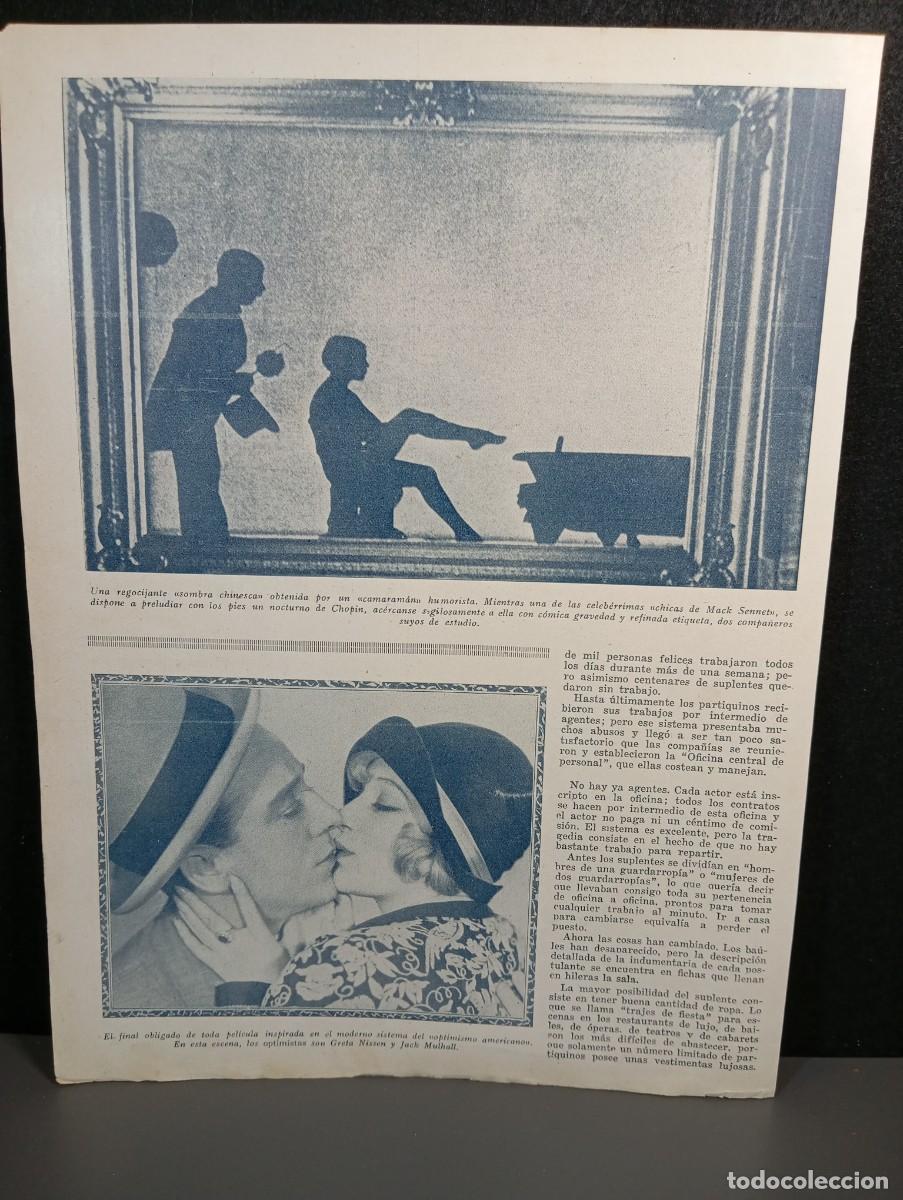 Coleccionismo: ⚜️ D&eacute;cada de 1920. Recorte de prensa. 29 x 21 cm