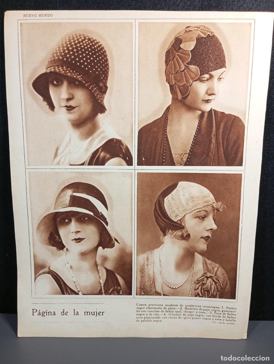 Coleccionismo: ⚜️ D&eacute;cada de 1920. Recorte de prensa. 29 x 21 cm