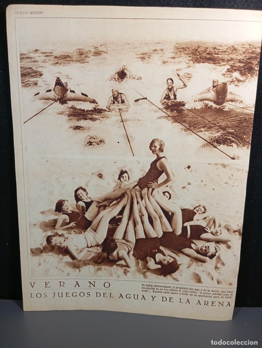 Coleccionismo: ⚜️ D&eacute;cada de 1920. Recorte de prensa. 29 x 21 cm