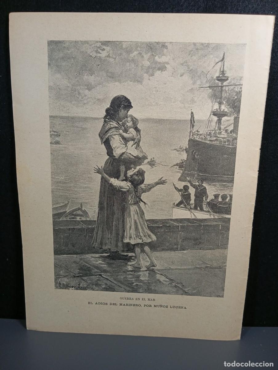 Coleccionismo: ⚜️ D&eacute;cada de 1890. Recorte de prensa. 29 x 21 cm