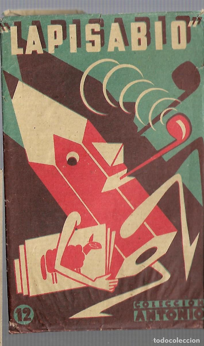 Coleccionismo: M33- ANTIGUO SOBRE EDUCATIVO LAPISABIO - COLECCION LOLITA - NUMERO 12 - A&Ntilde;OS 50