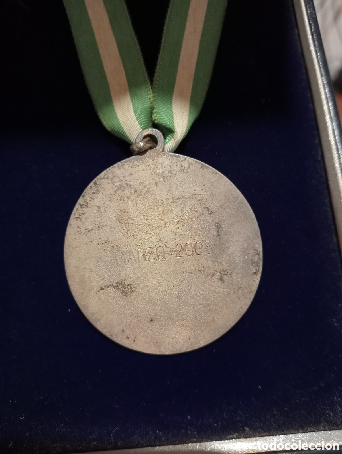 Coleccionismo: Medalla de plata 1 ley - Foto 4