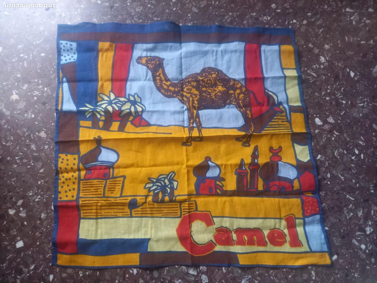 Coleccionismo: Publicitario pa&ntilde;uelo camel - Foto 1