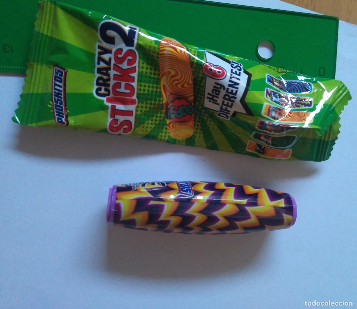 Coleccionismo: phoskitos palo crazy stick promocional promocion morado