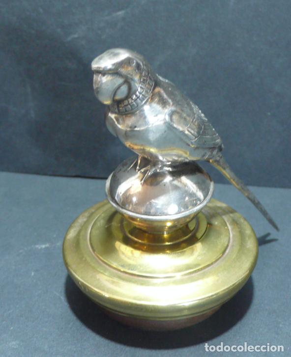 Coleccionismo: PEQUE&Ntilde;O LORO EN METAL - Foto 3
