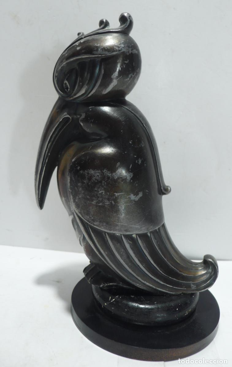 Coleccionismo: peque&ntilde;o pajaro en metal - Foto 4